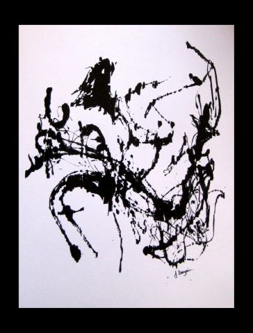 sensuelle 1 - Peinture - Jeannick Bazain