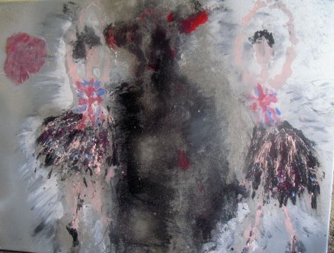 SUPERINNAS - Peinture - Genevieve MERCET