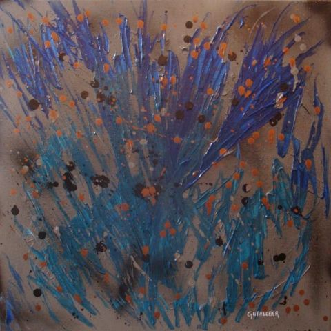 Bleuets - Peinture - guthleber