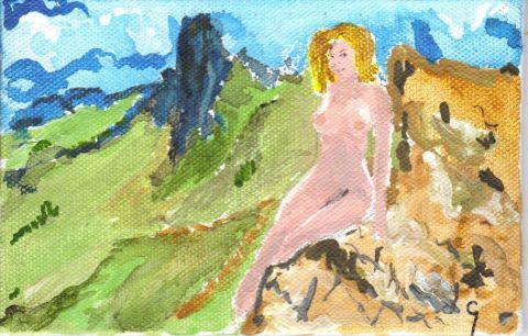 Regard sur le monde - Peinture - Arsene Gully