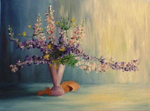 vase de fleur1 - Peinture - kromka