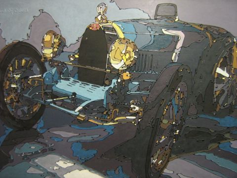 L'artiste jacquespaoletti - Bugatti T35