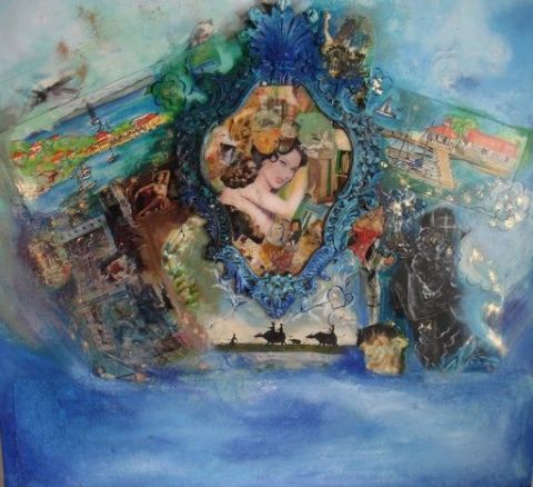 MER DU SUD - Collage - LAURENCE A