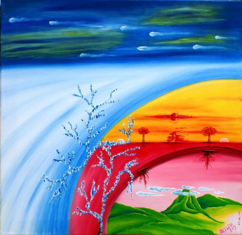 Passage dans le futur - Peinture - Tallarida
