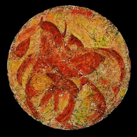 Bestiaire 1 - Peinture - Oria