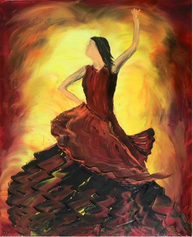 L'artiste Sam - Flamenco 4