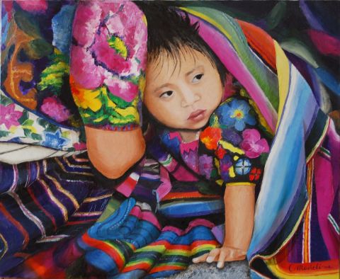 Petite Guat�malt�que - Peinture - Catherine MADELINE