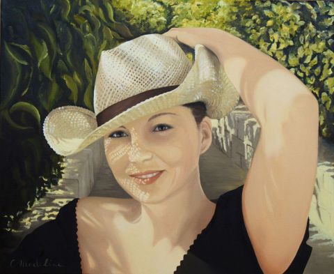 Alicia - Peinture - Catherine MADELINE