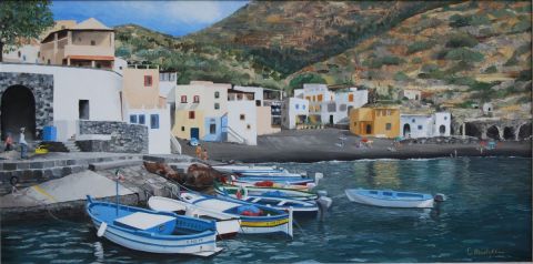 Rinella - Peinture - Catherine MADELINE
