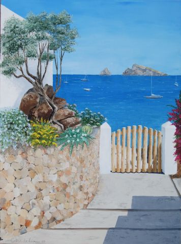 Portail Panar�a - Peinture - Catherine MADELINE