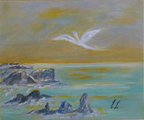 Envol - Peinture - Muriel Leveque