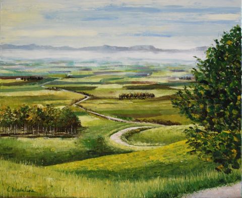 Petit matin - Peinture - Catherine MADELINE