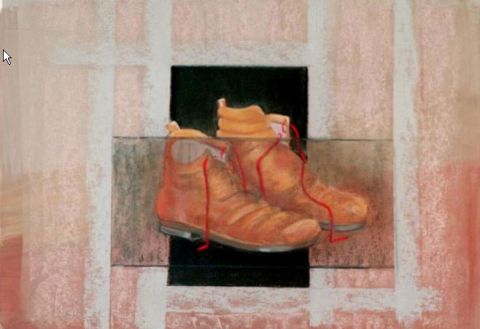 les chaussures - Peinture - BETTY-M peintre