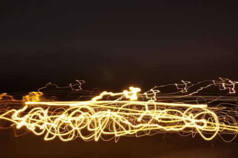 Car of light - Photo - gerard gentou