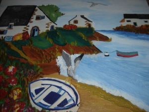 Voir cette oeuvre de Carole Poirier: été breton
