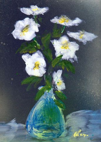 anemones - Peinture - Alex