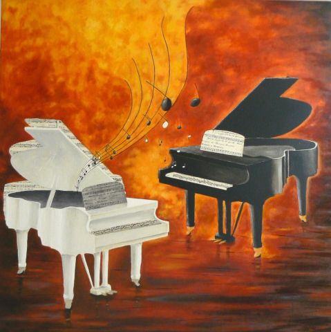 Duo - Peinture - Flo MARTIN