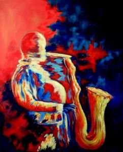 Voir cette oeuvre de Catherine Thivrier-Forestier: Le saxophoniste