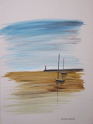BASSE MER - Peinture - J-PAUL TAILLANDIER