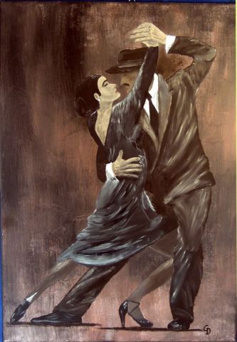 Tango argentin - Peinture - gdlapalette