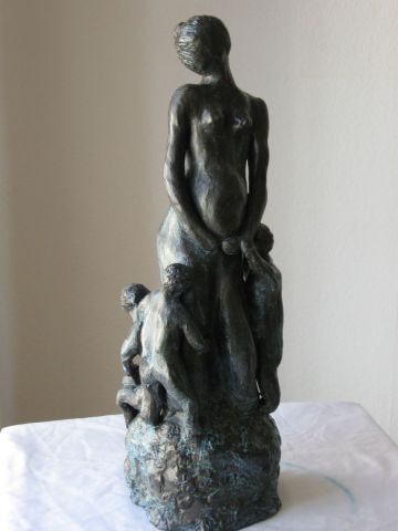 maternité - Sculpture - marie