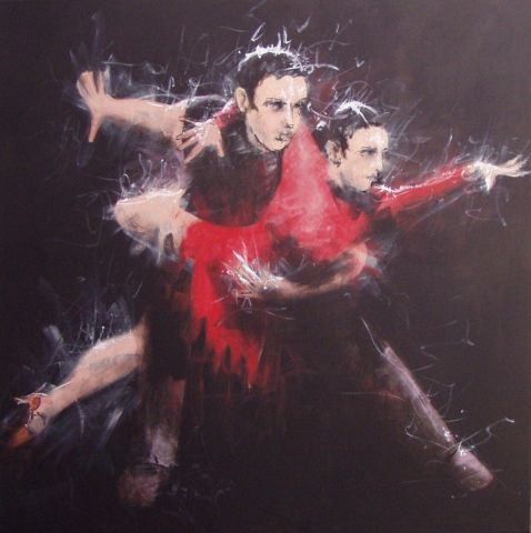Tango - Peinture - Rene Boulanger