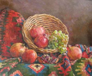 Voir cette oeuvre de Manukyan Vachagan: Les fruits avec de la paille