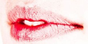 Voir le détail de cette oeuvre: Les lèvres d'Aurélie