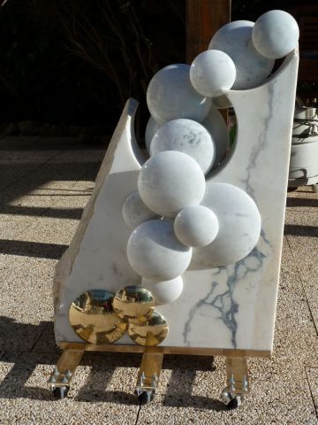 Le Dernier des Nuages - Sculpture - Claude Momiron