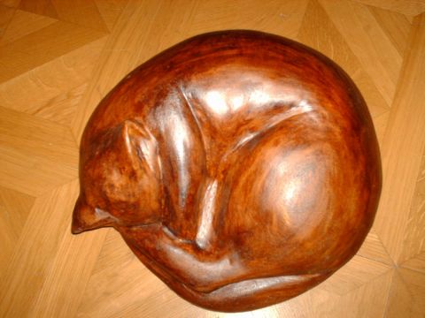 orphée dort - Sculpture - nelly ARCHONDOULIS 