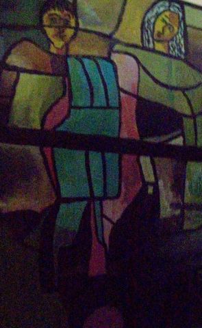 L'artiste lilneoucas - vitrail d'église