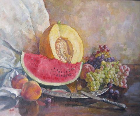 Les fruits - Peinture - Manukyan Vachagan