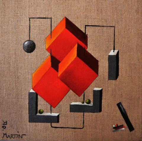 Gravit� - Peinture - Flo MARTIN