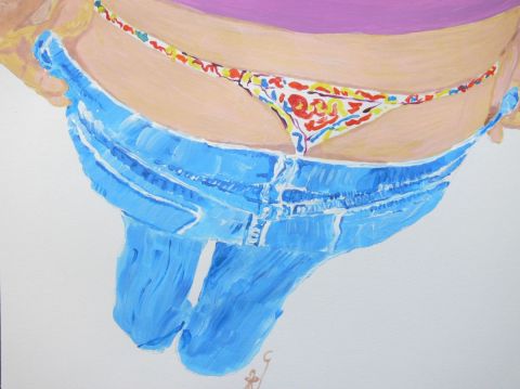D�shabillez-moi - Peinture - Arsene Gully
