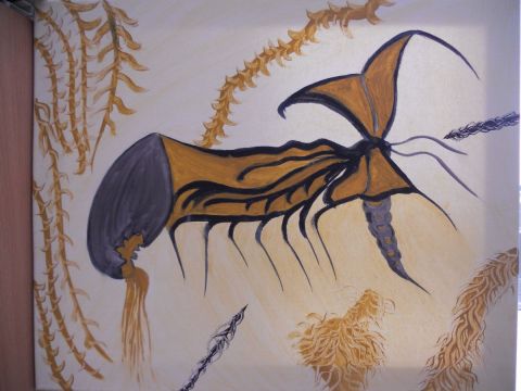 L'artiste jean-chrisophe yvon - reine