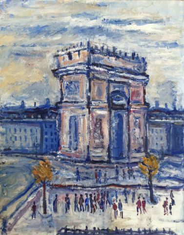 Arc de triomphe Paris - Peinture - DEZ