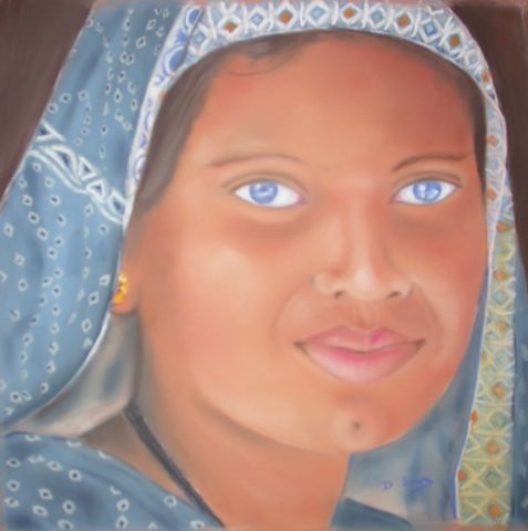 Femme d'Ailleurs - Dessin - Dany SERVA