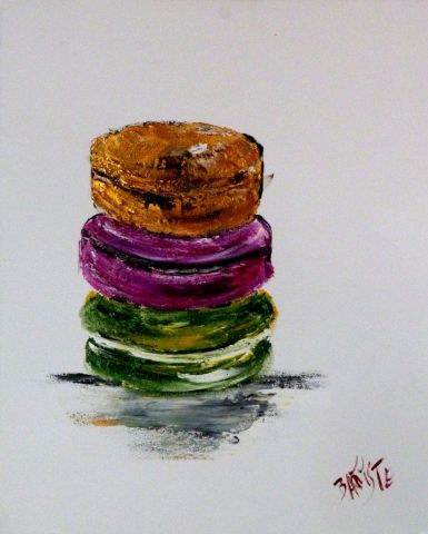MACARON - Peinture - BAPTYSTE