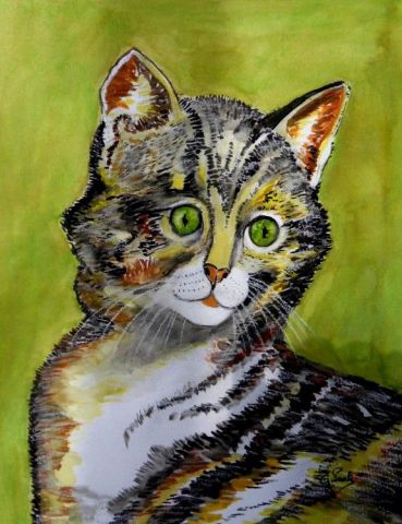 L'artiste Paoli - Le chat Mistigri