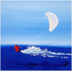 Voir cette oeuvre de Dany MARIE: Kite Surf
