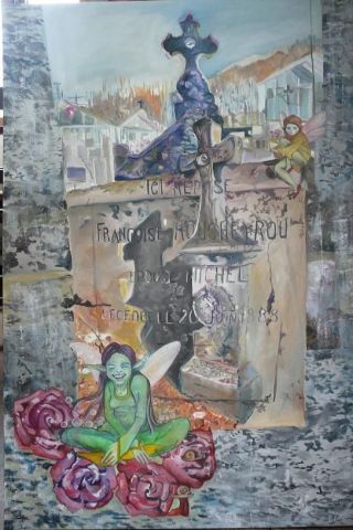 fran�oise - Peinture - Adele Garance
