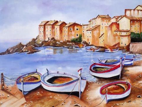 MARINE - Peinture - JEAN CHAZOT