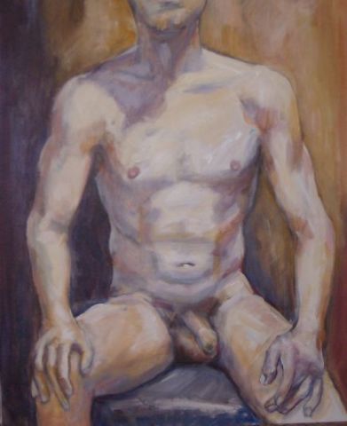 Buste homme - Peinture - Remy 
