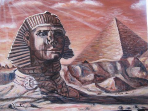 Splendeur d'Égypte - Peinture - KELLERSTEIN