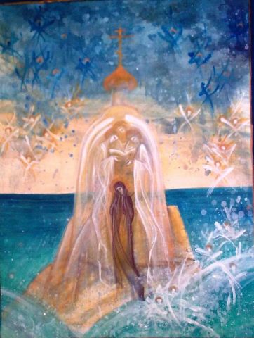 La mer océane - Peinture - Laurence Guillon