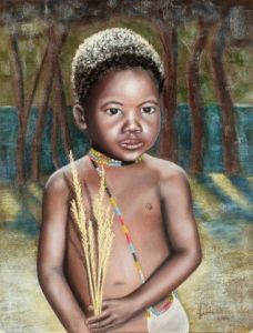 Voir le détail de cette oeuvre: kikou enfant ivoirien
