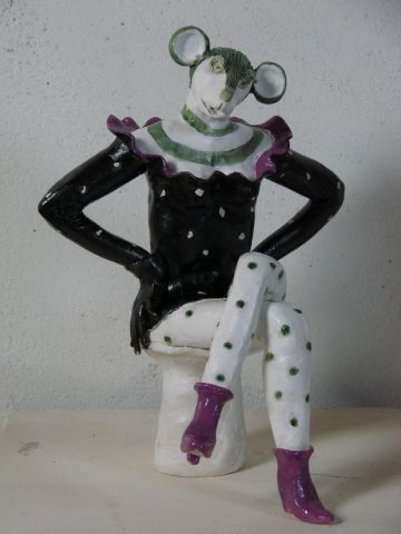 T T OU ? j'attendais! - Sculpture - Guillaume Chaye