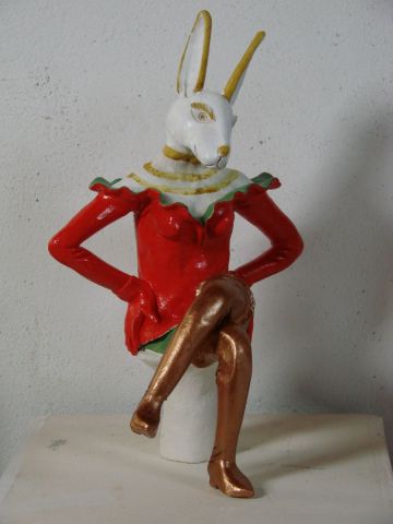 Lapine � zuly - Sculpture - Guillaume Chaye