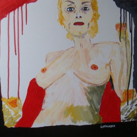 La crainte et la peur dans la beaut� - Peinture - guthleber