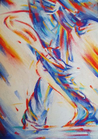 Jeux de jambes - Dessin - FREDERIQUE NALPAS